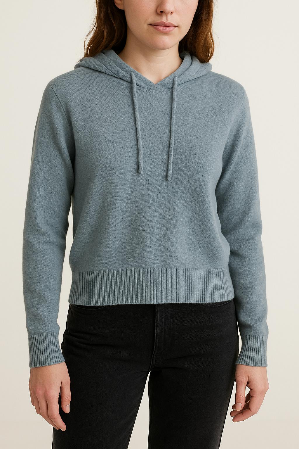 Sweat à Capuche Bleu - Taille S/36
