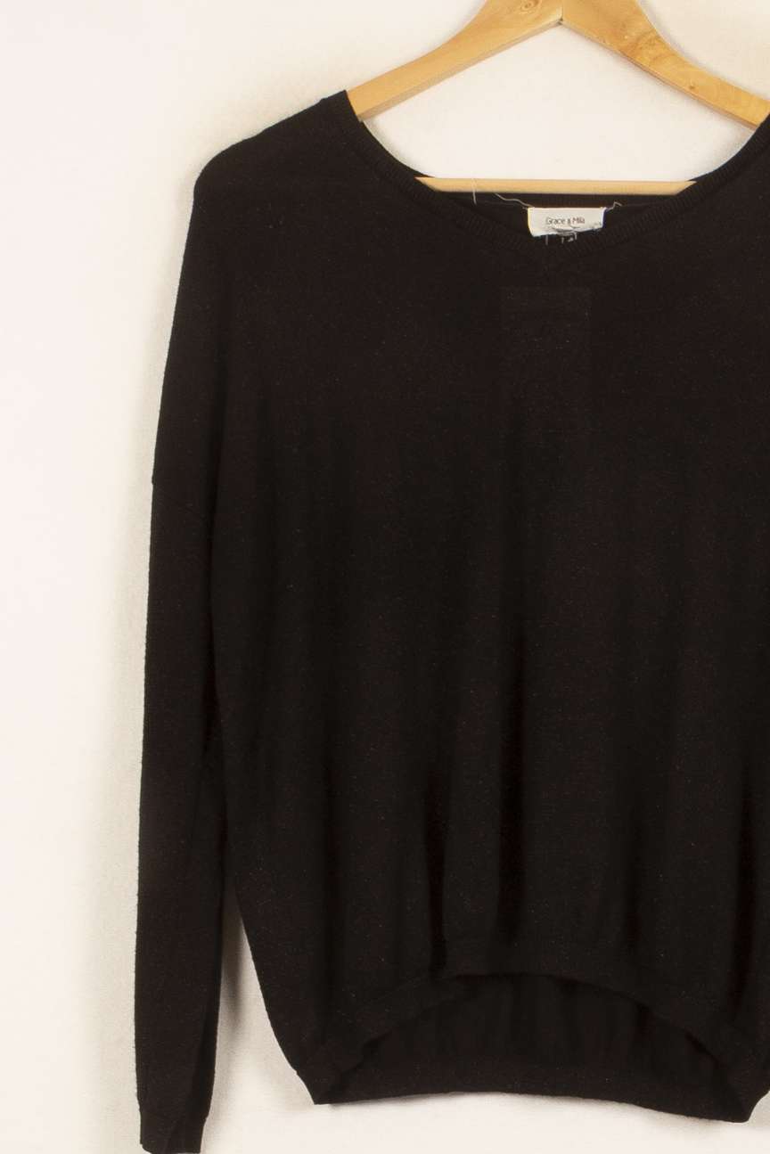 Pull Noir - Taille M/38