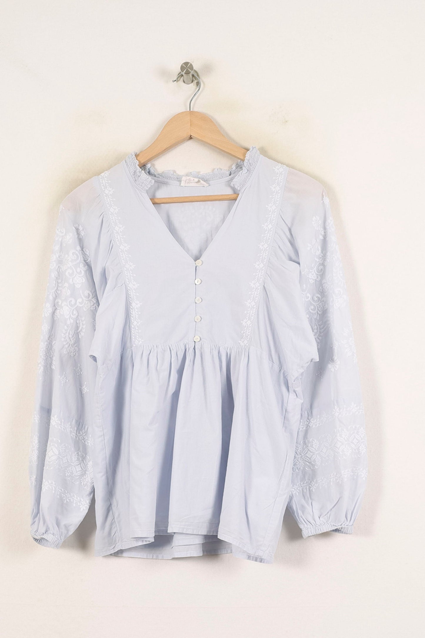 Blouse Bleue - Taille S/36