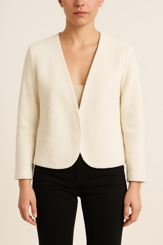 Gilet Tailleur Blanche - Taille M/38