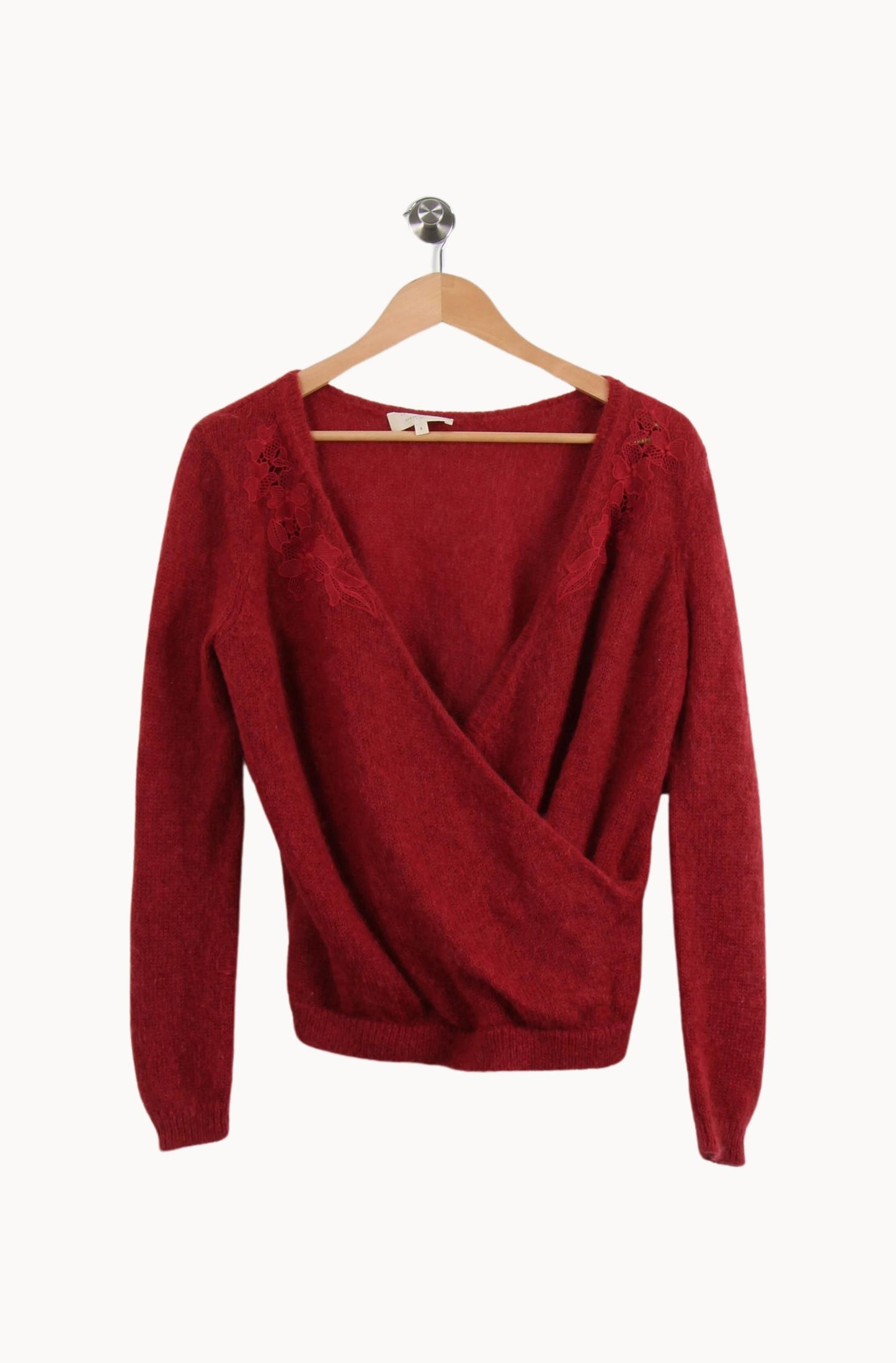 Cache-cœur Bordeaux - Taille S/36