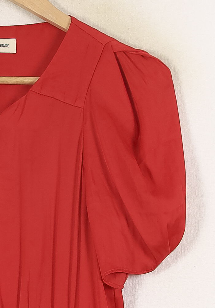 Robe Longue Rouge - Taille XS/34