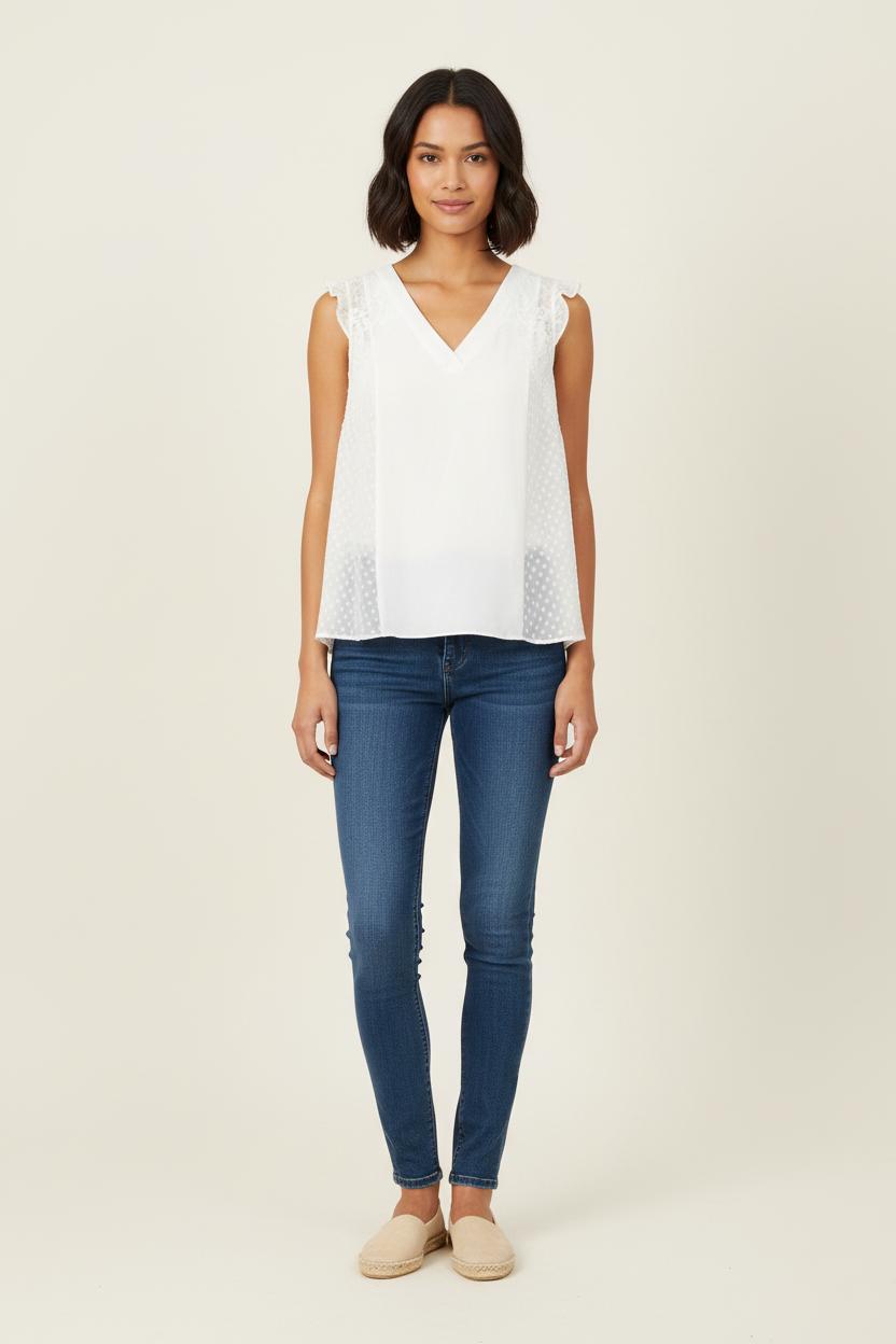 Blouse Blanche - Taille S/36