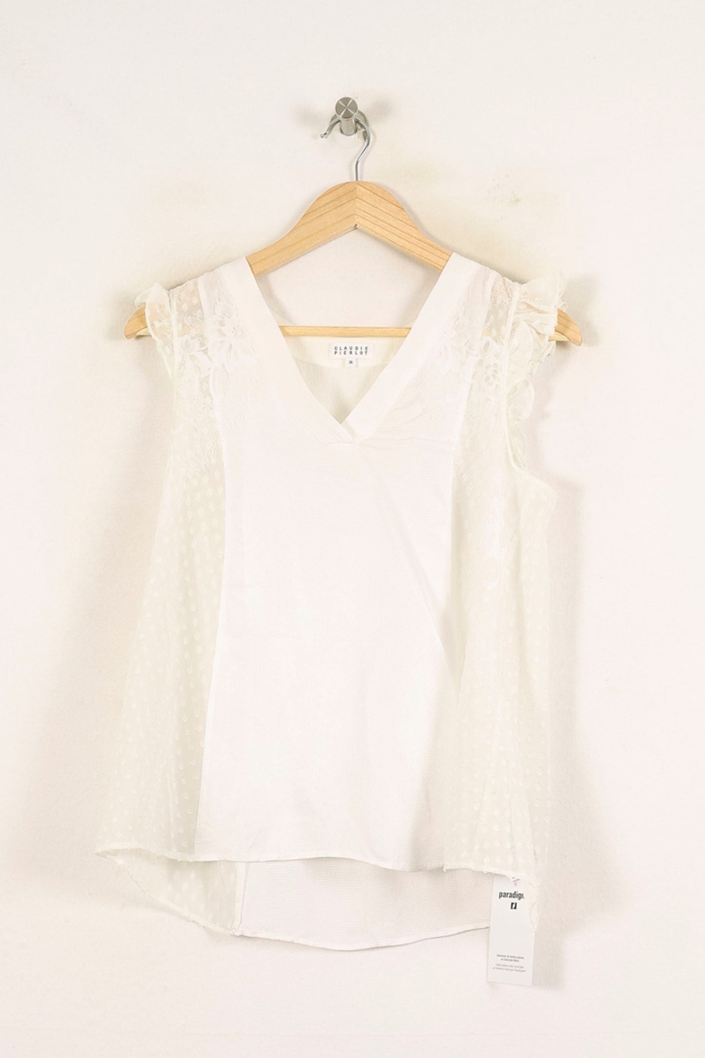 Blouse Blanche - Taille S/36