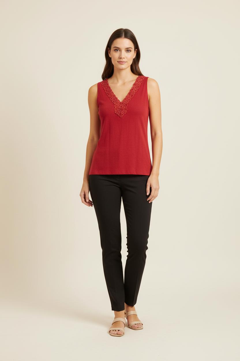 Débardeur Rouge - Taille XL/42