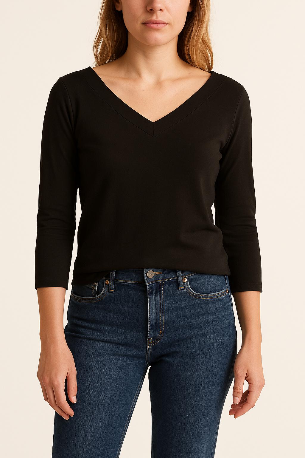 Pull Noir - Taille L/40
