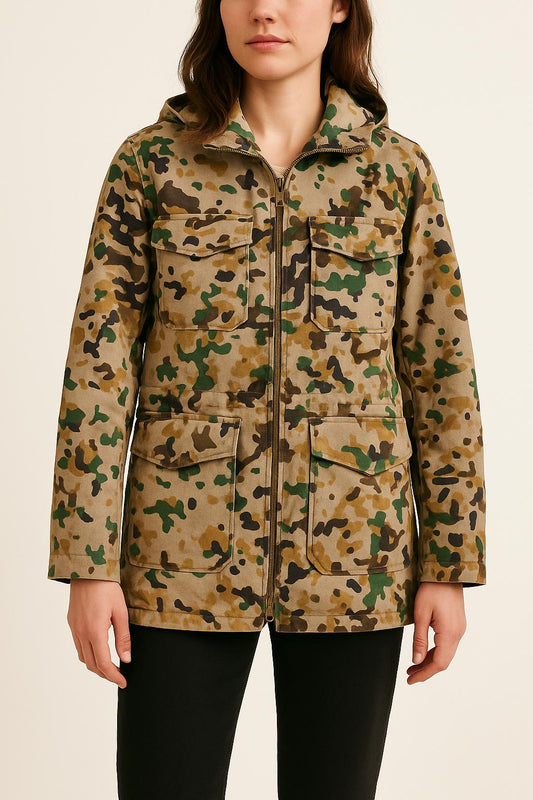 Parka Camouflée Multicolore - Taille XS/34