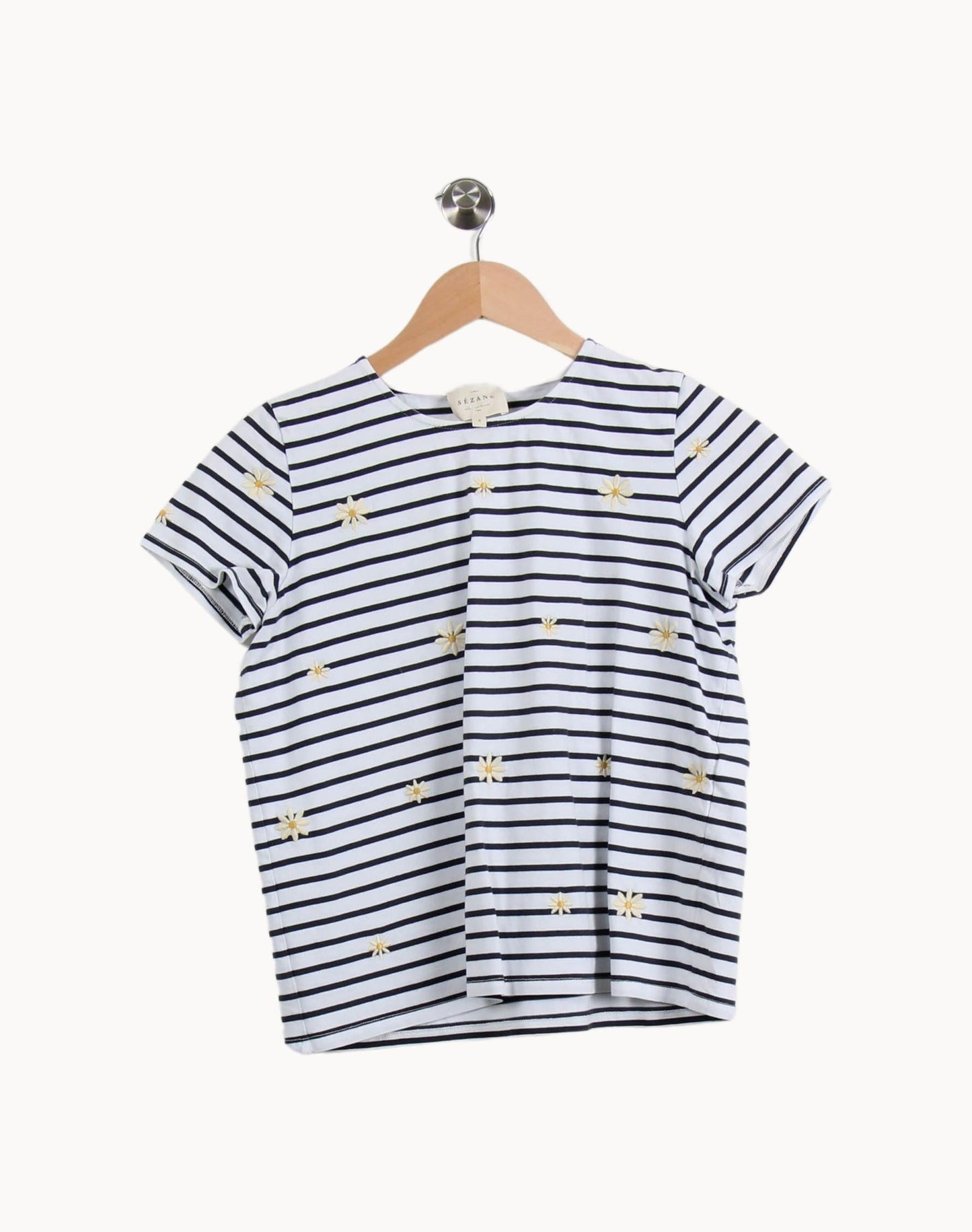 Tee-shirt Blanc et Noir - Taille S/36