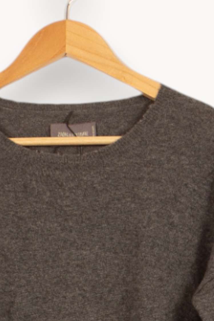 Pull Gris - Taille S/36