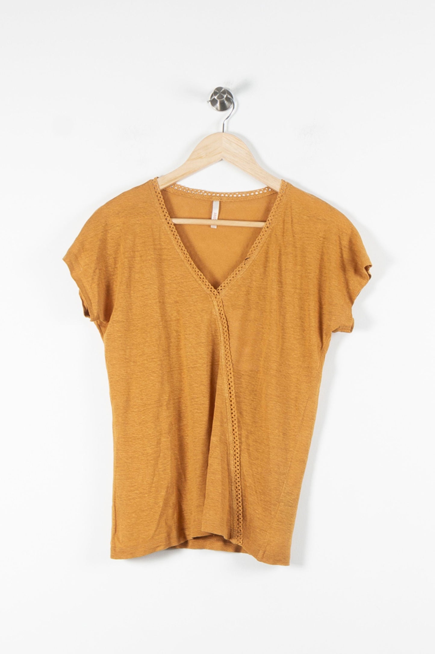 T-shirt Jaune - Taille XS/34