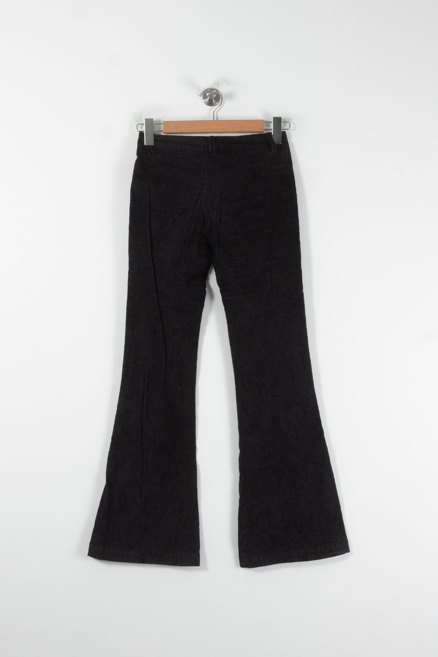 Pantalon Pattes d'Éléphant Noir - Taille XS/34
