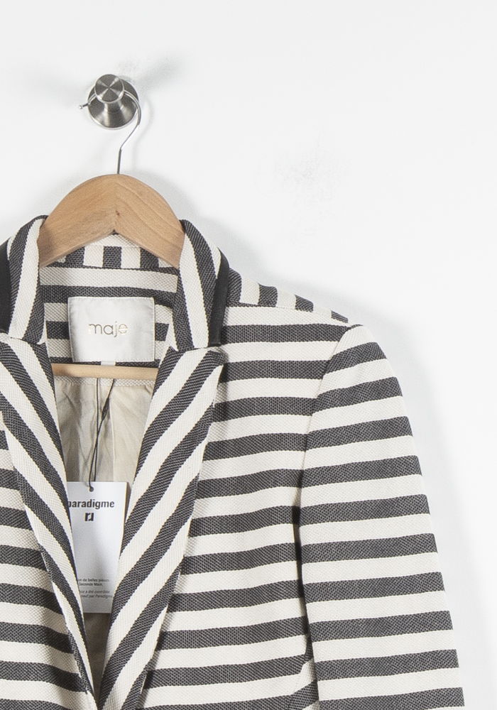 Veste Tailleur Blanche et Noire - Taille S/36