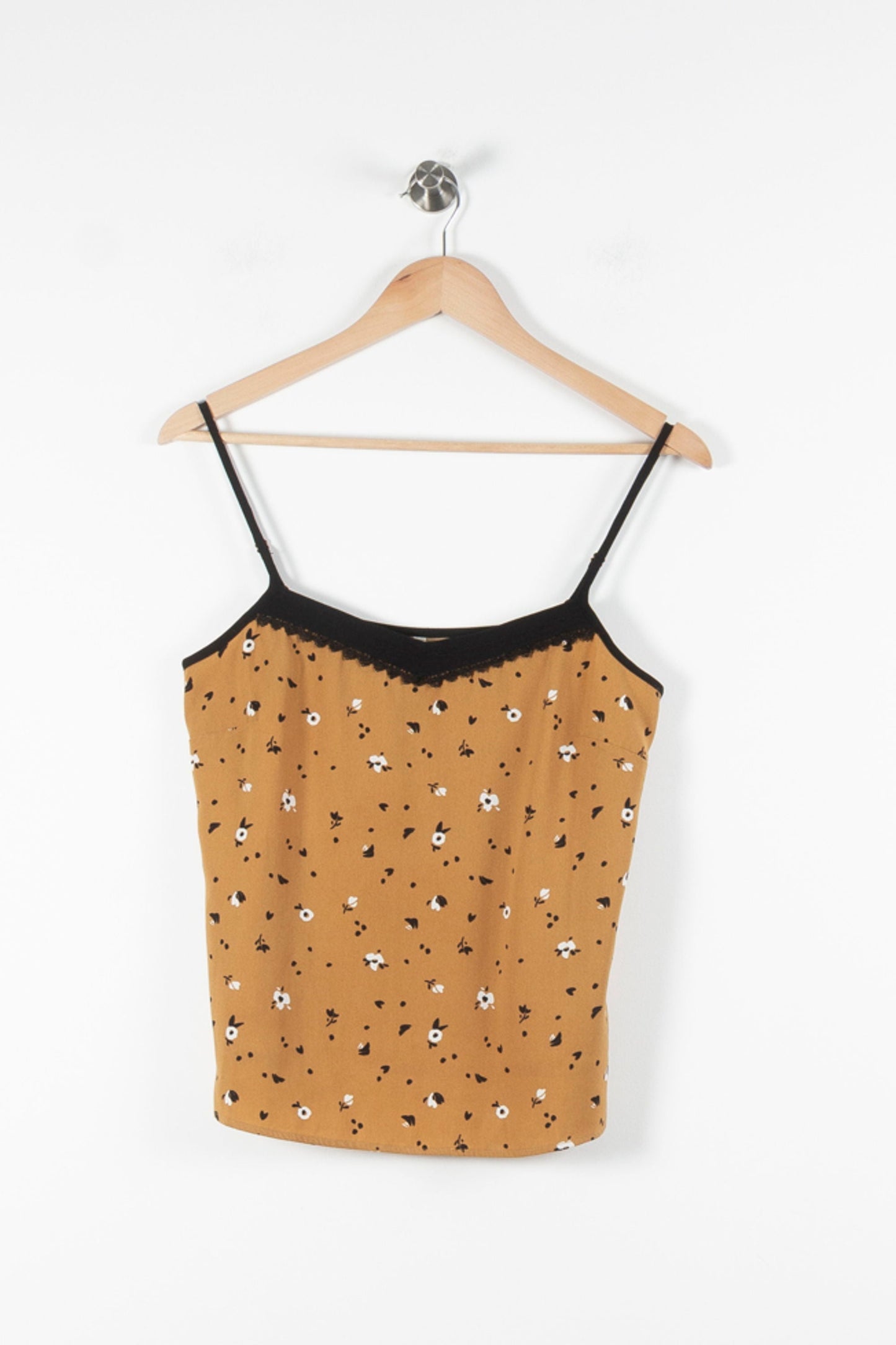 Débardeur Marron et Noir - Taille XS/34