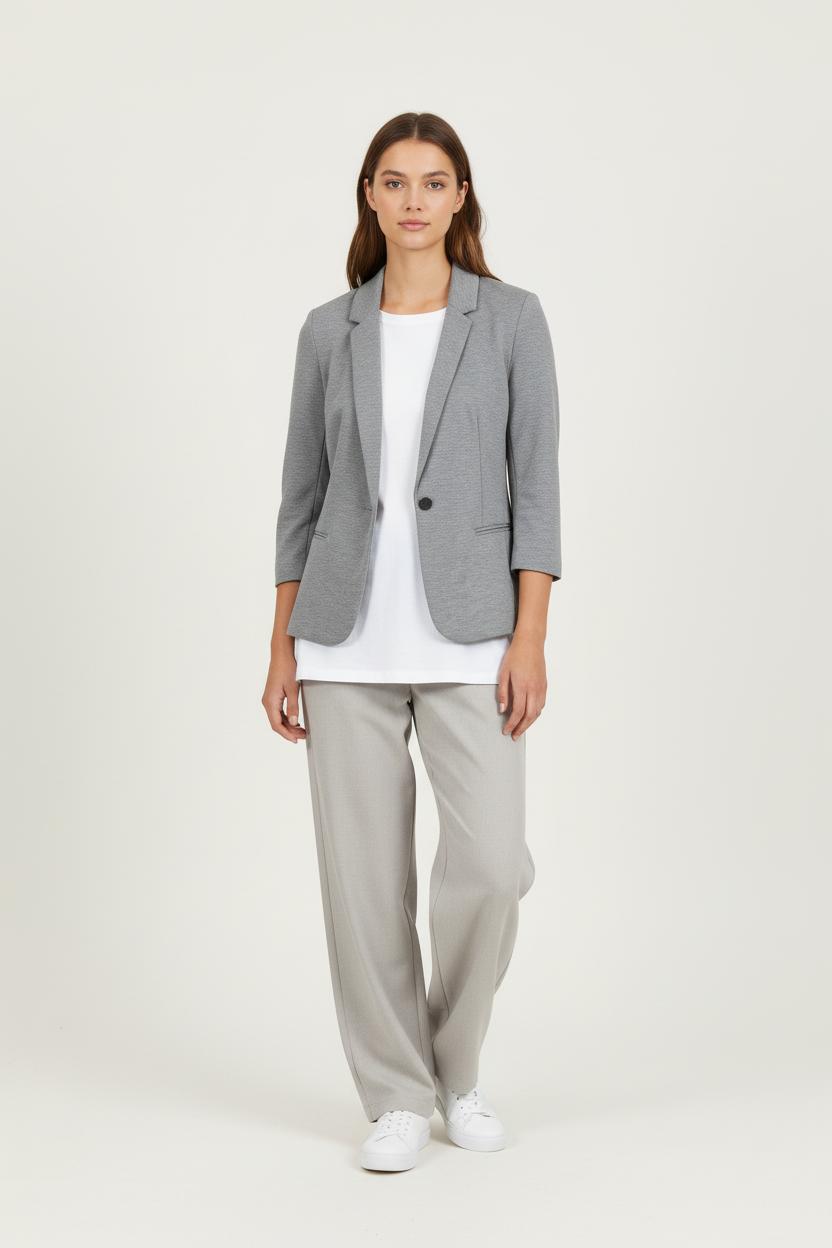 Gilet blazer gris - Taille S/36