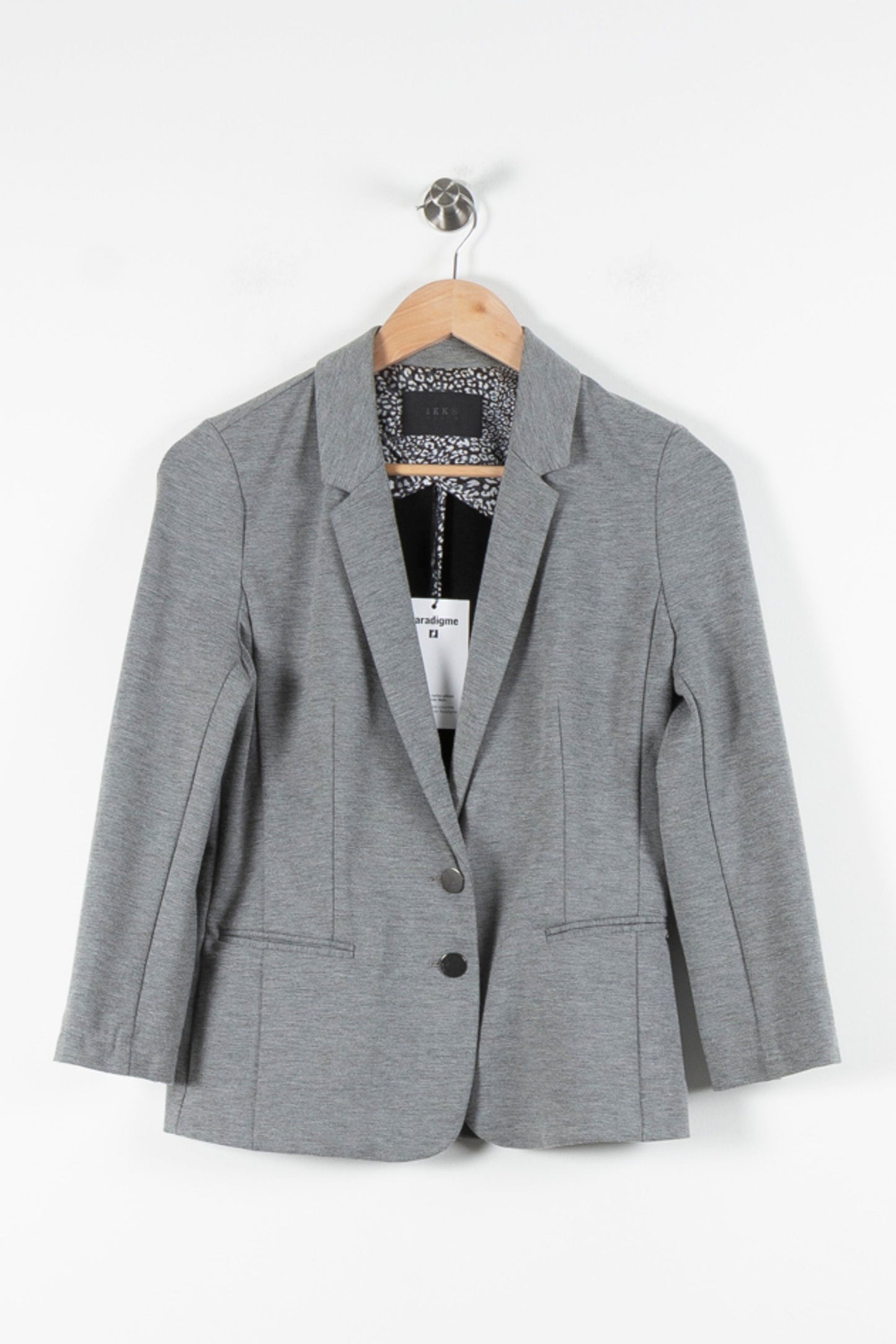 Gilet blazer gris - Taille S/36