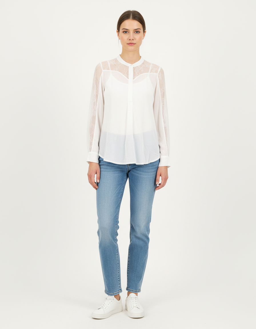Blouse Blanche - Taille XS/34