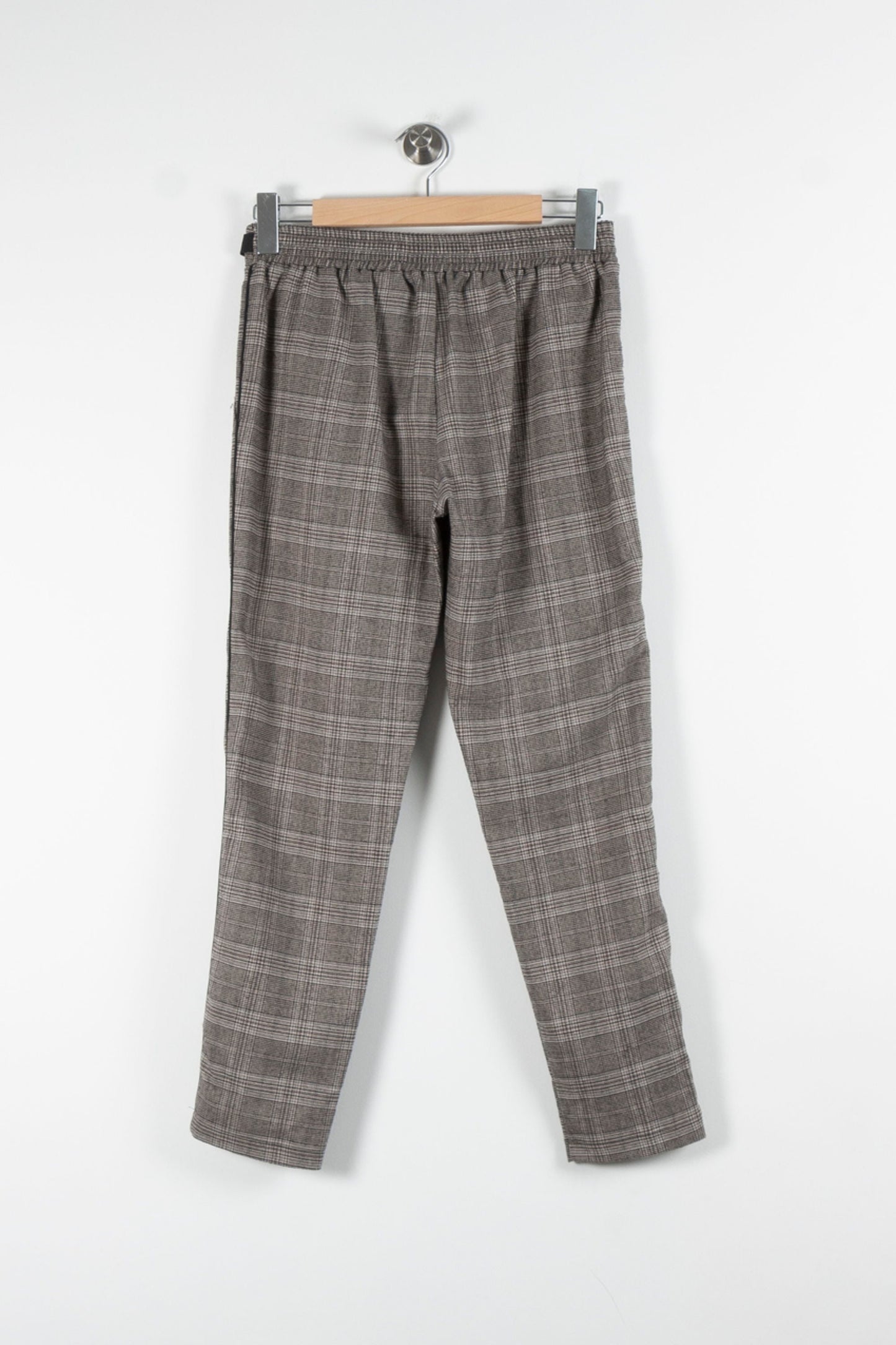 Pantalon Carreaux Marron - Taille S/36