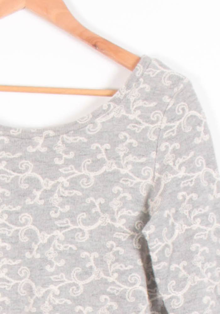 Sweatshirt Gris - Taille S/36