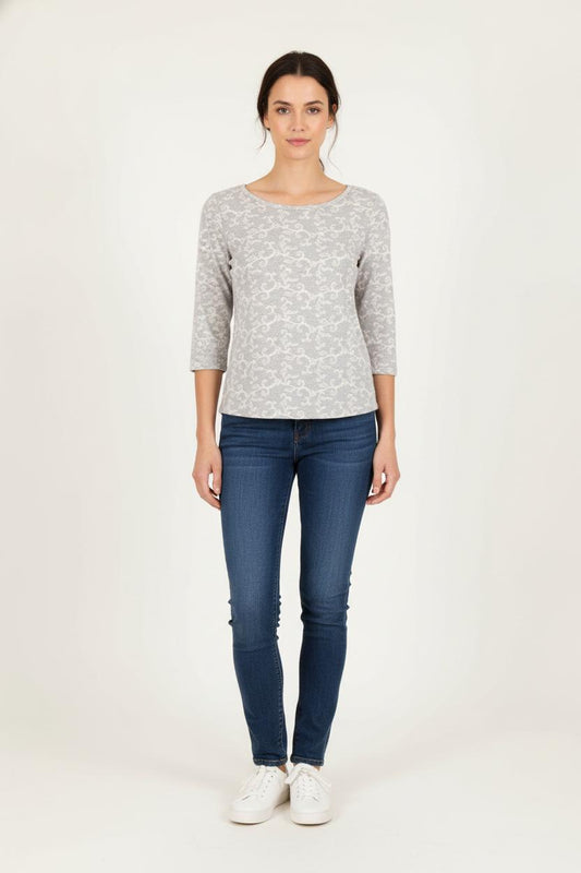 Sweatshirt Gris - Taille S/36