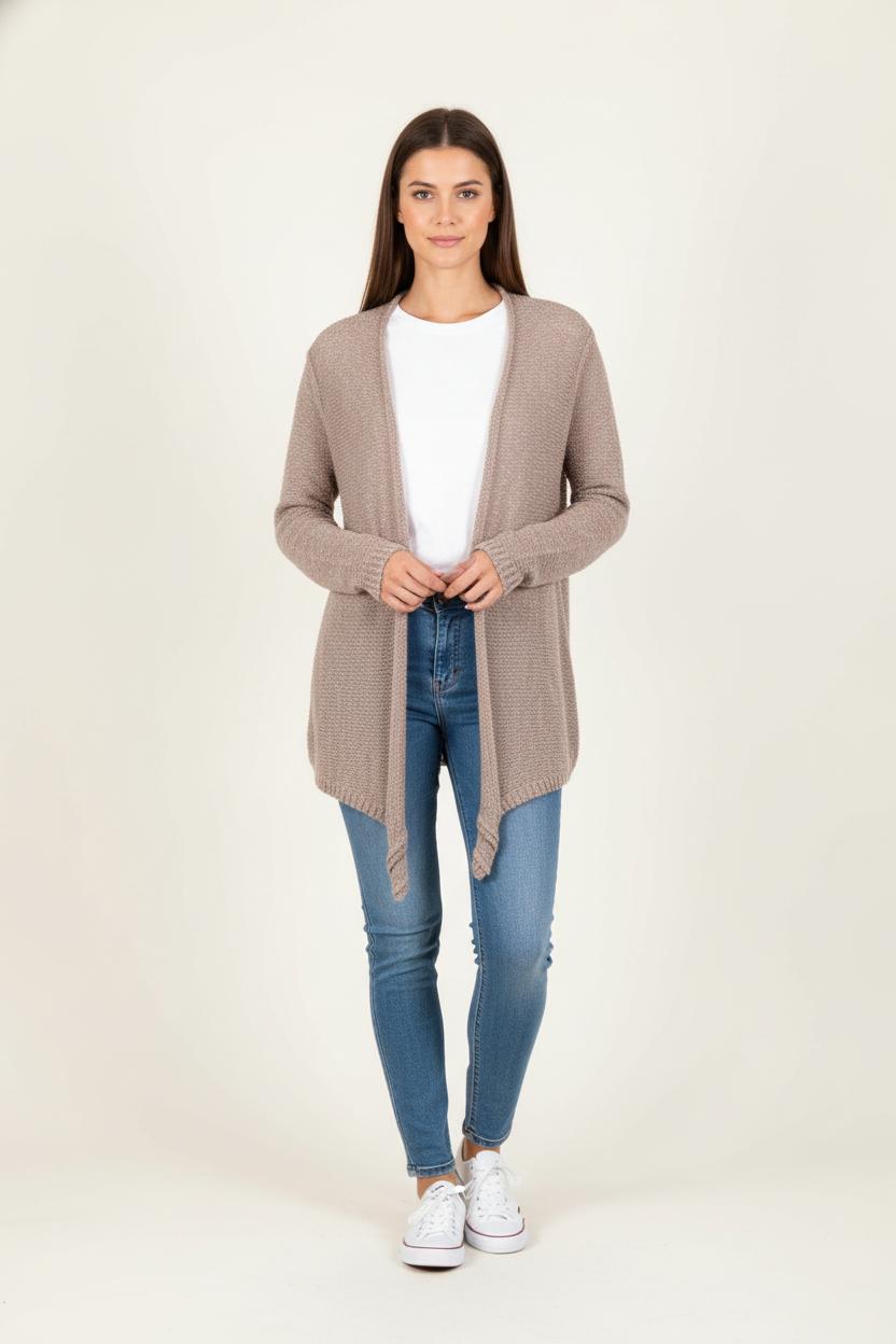 Cardigan Gris - Taille S/36