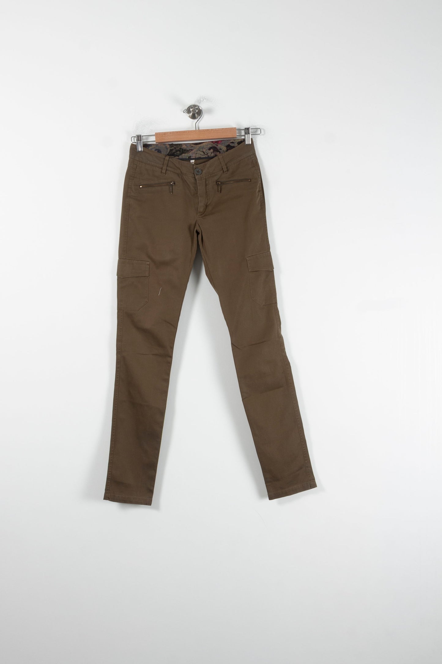 Pantalon Cargo Vert - Taille XS/34