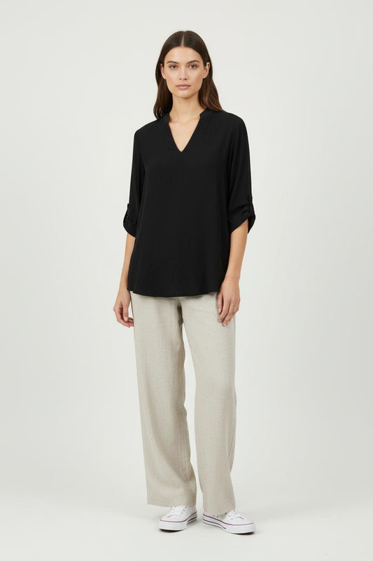 Blouse Noire - Taille M/38