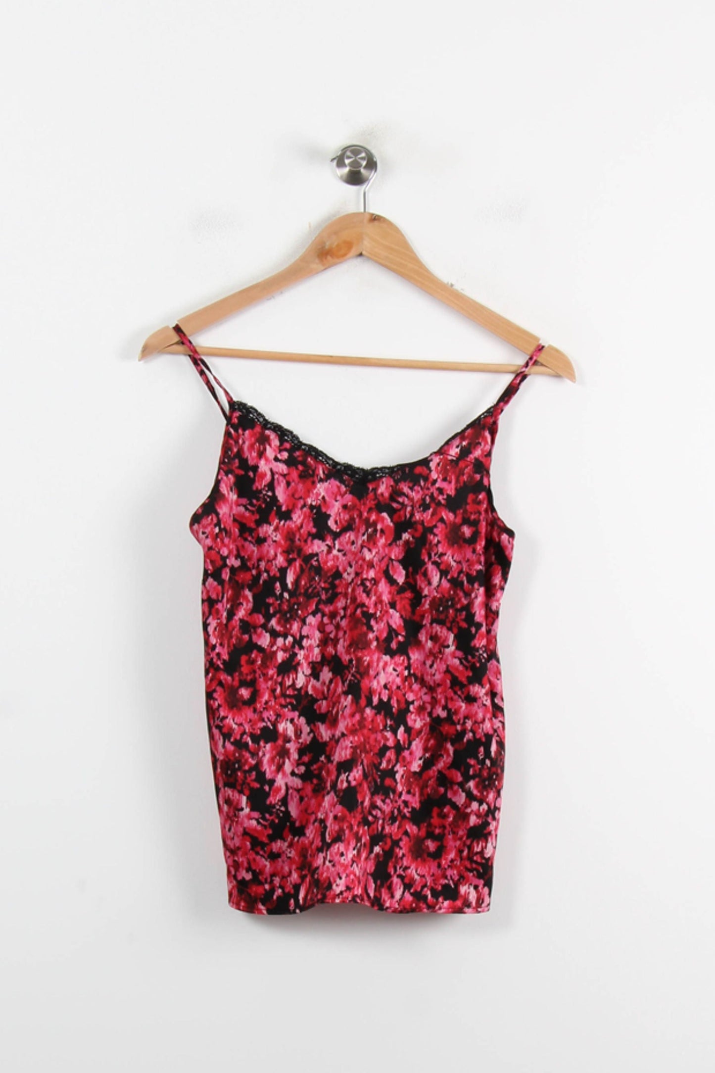 Caraco Rose et Noir - Taille L/40