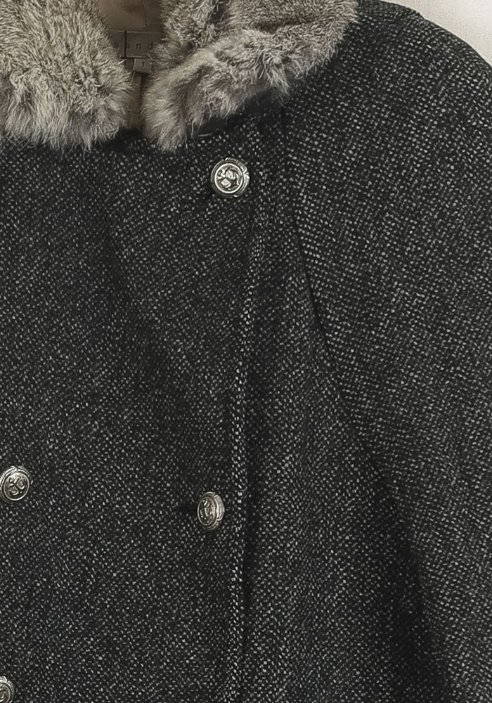 Cape Grise et Fourrure Grise - Taille S/36
