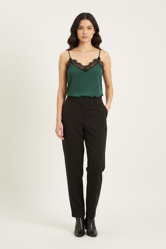 Caraco Vert et Noir - Taille S/36