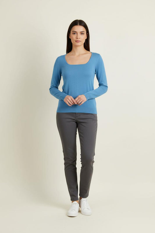 Pull Bleu - Taille S/36