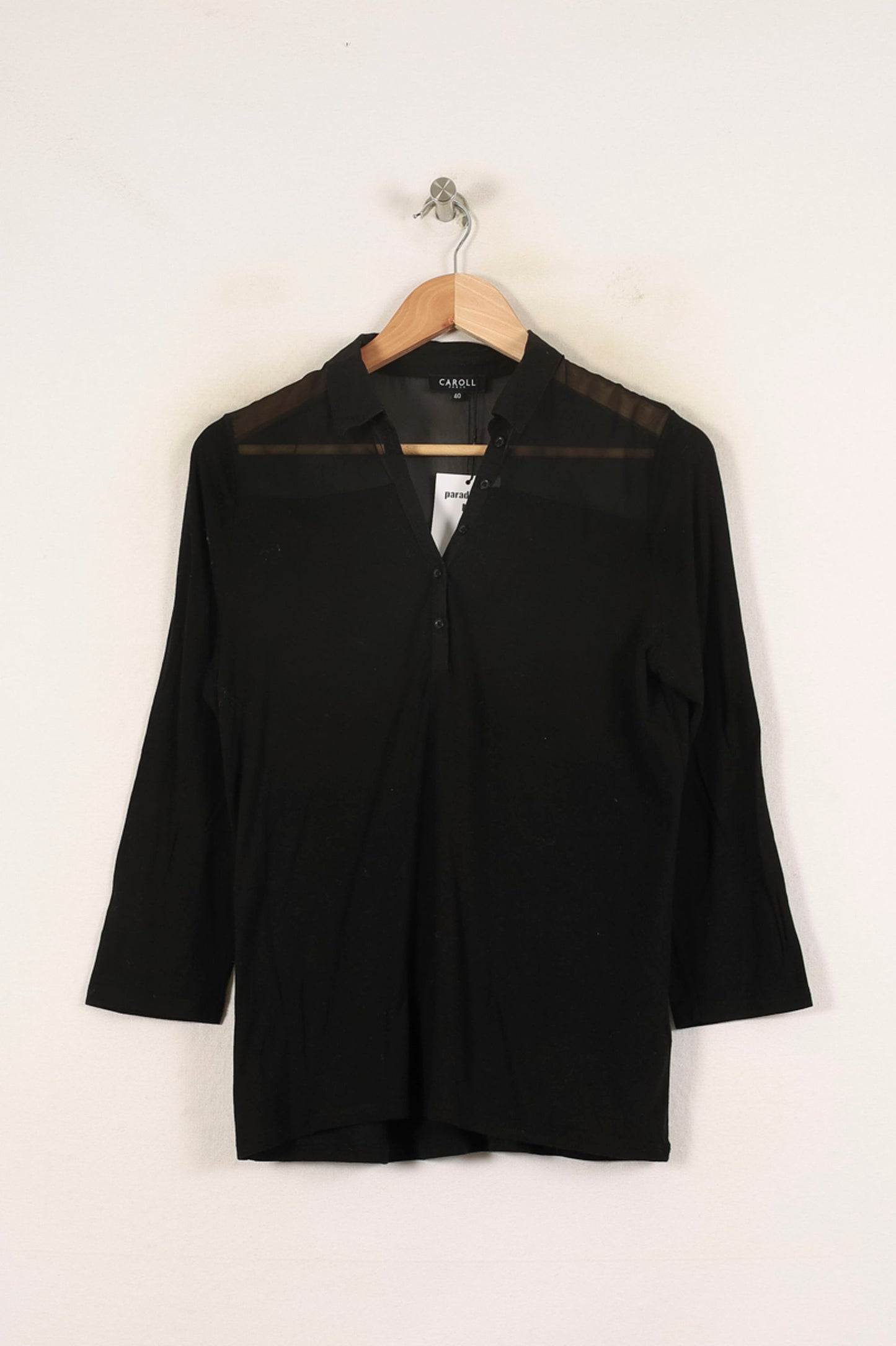 Blouse noire - Taille L/40