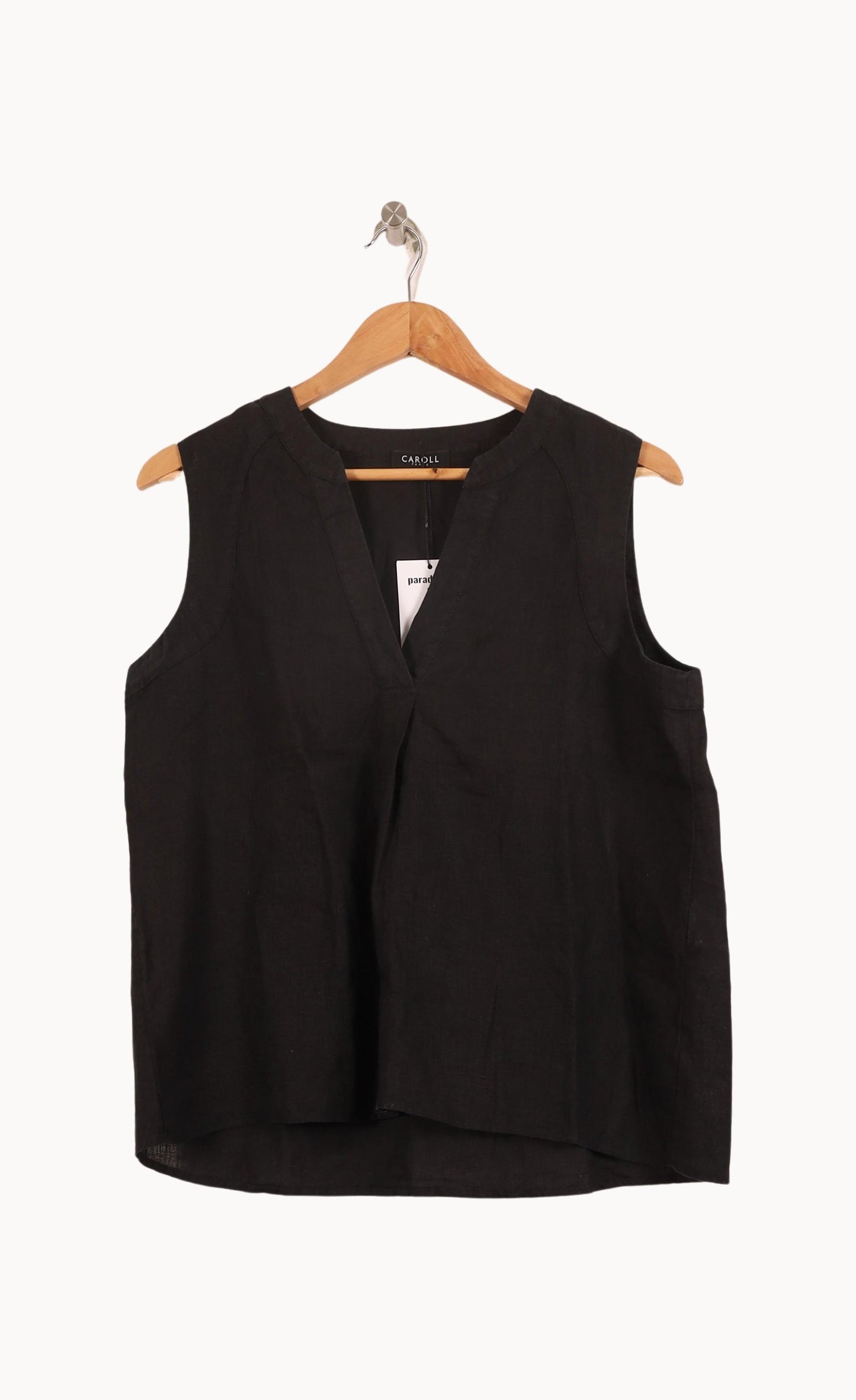 Blouse Sans Manches Noire - Taille XL/42