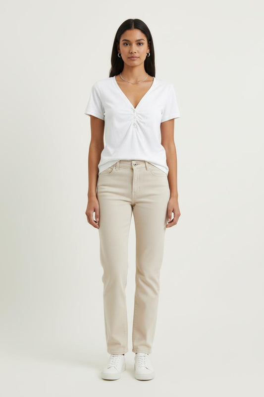 Tee-shirt Blanc - Taille XL/42