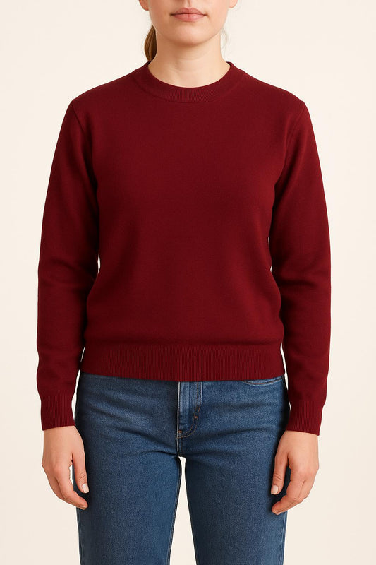 Pull Bordeaux - Taille M/38