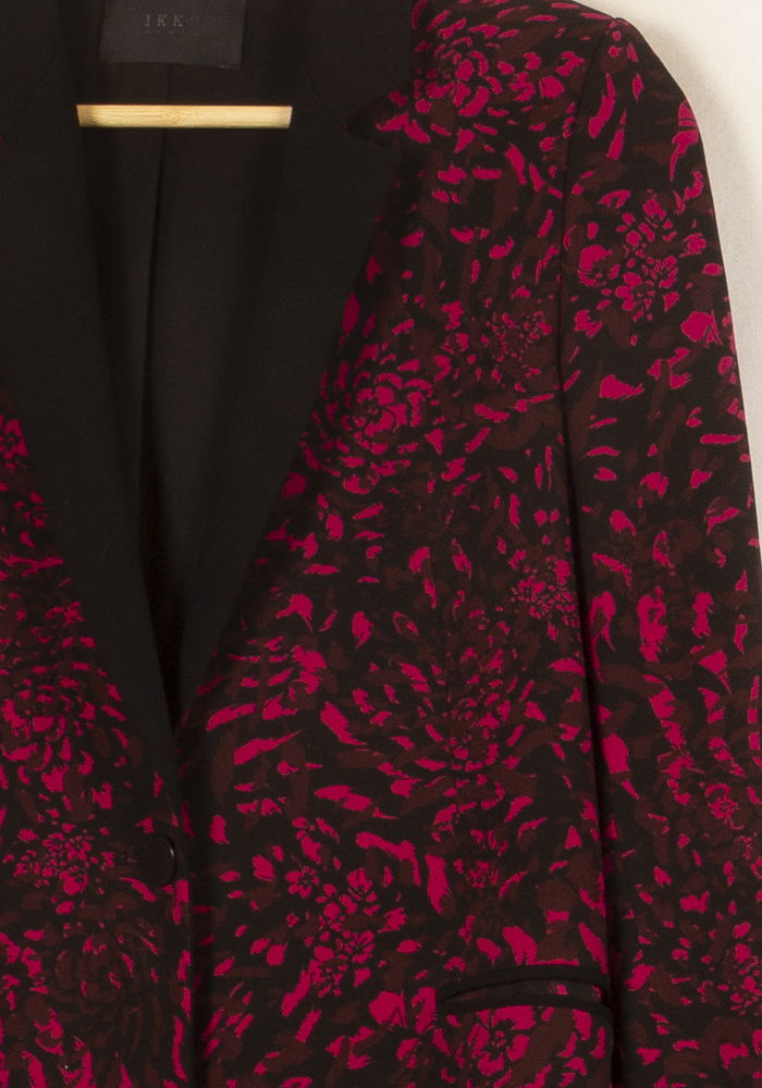 Blazer Noir et Rose - Taille S/36