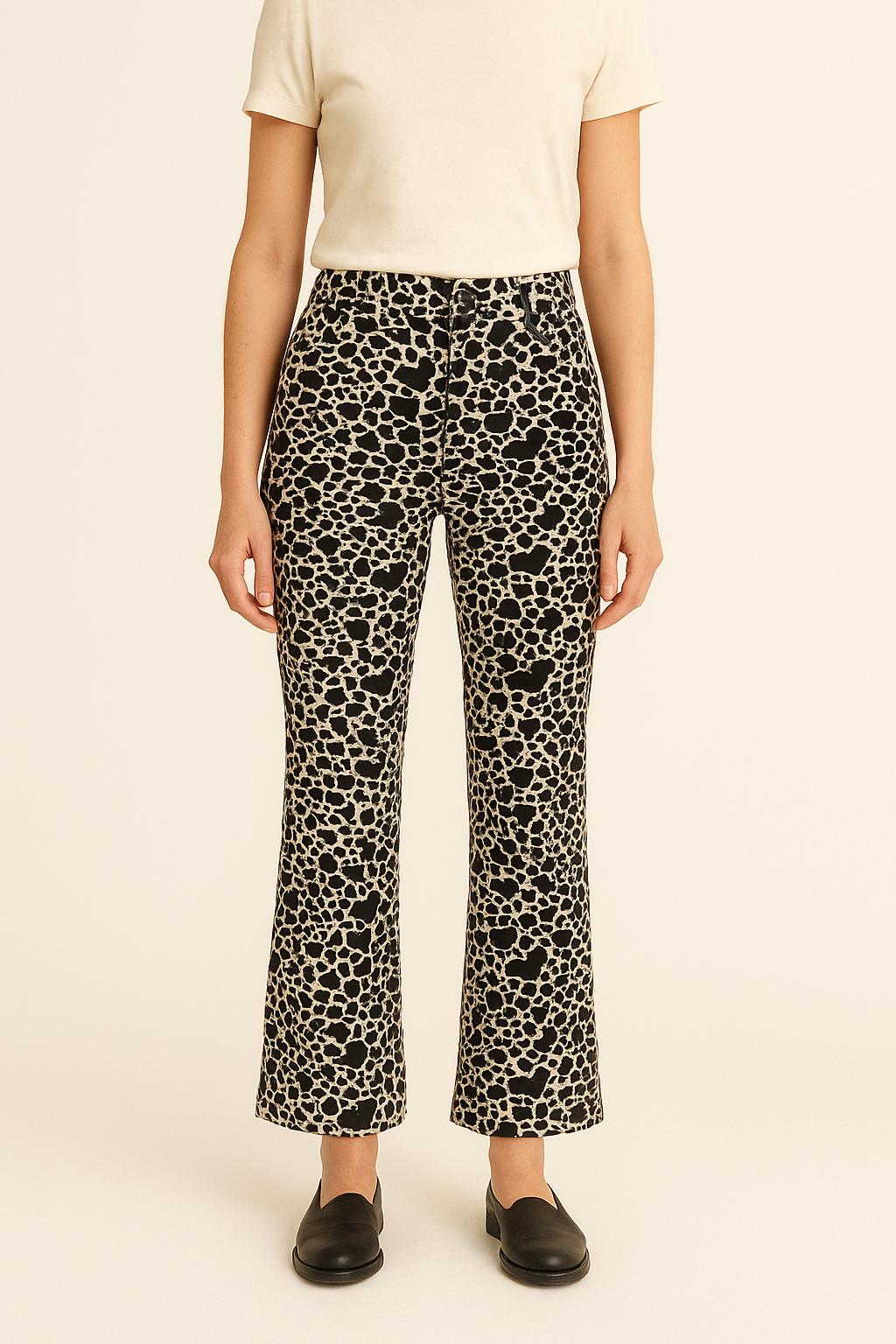 Pantalon Noir et Blanc - Taille XS/34