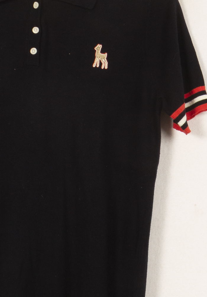 Robe noire et rouge - Taille M/38