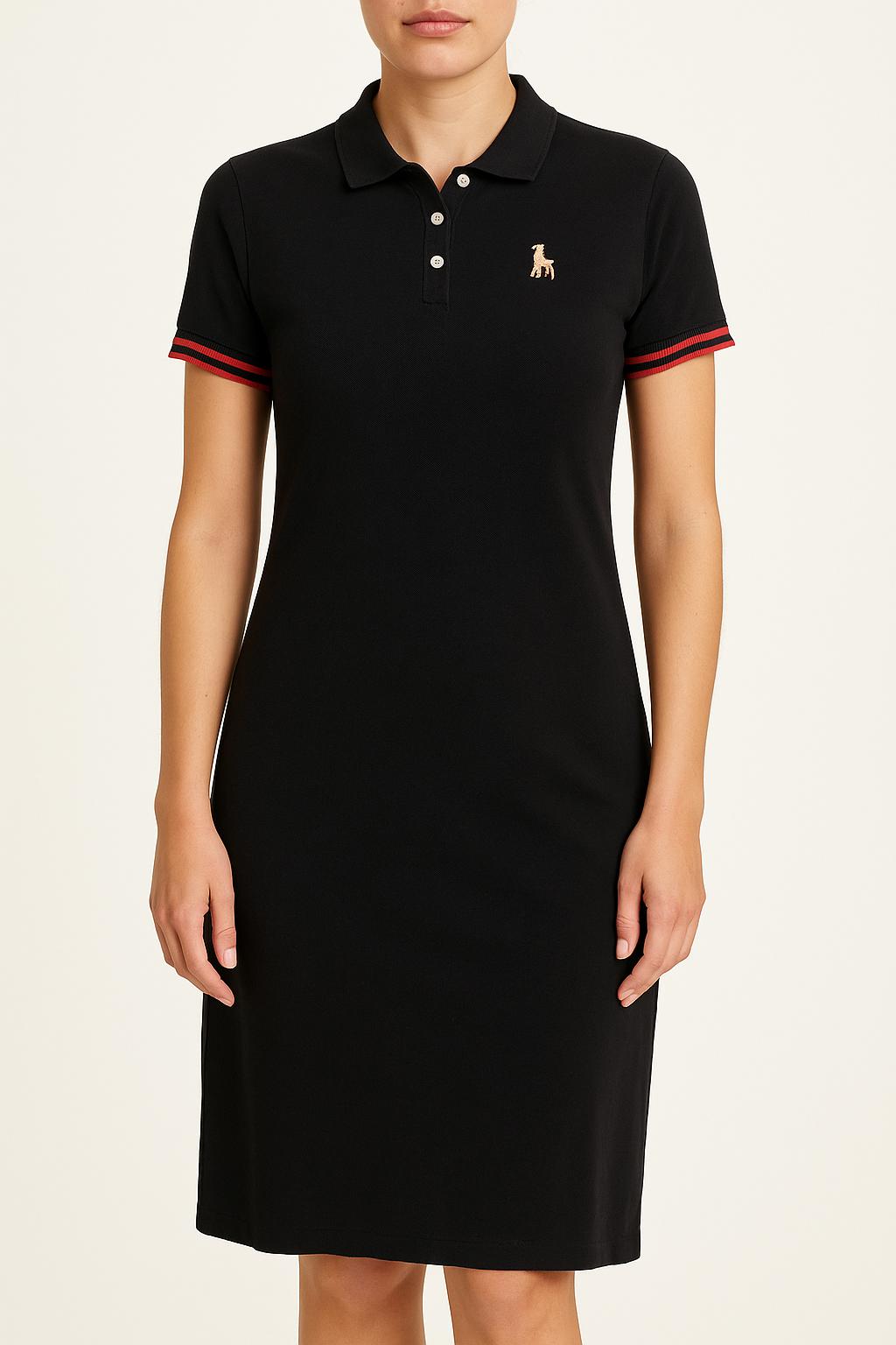 Robe noire et rouge - Taille M/38