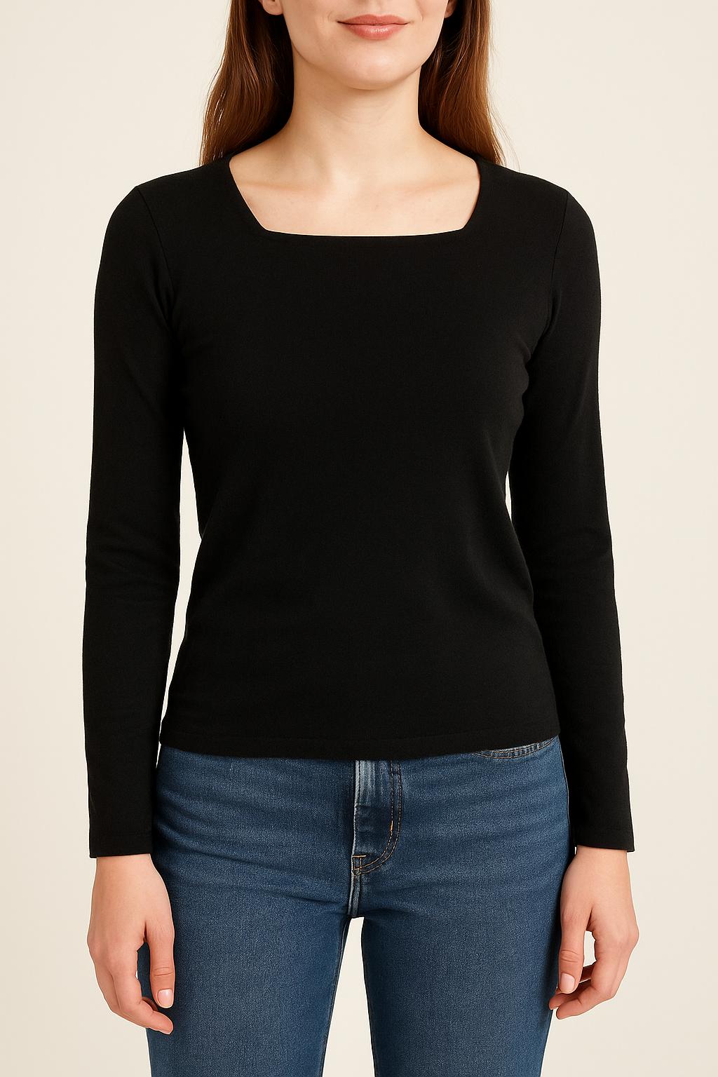 Pull Noir - Taille S/36