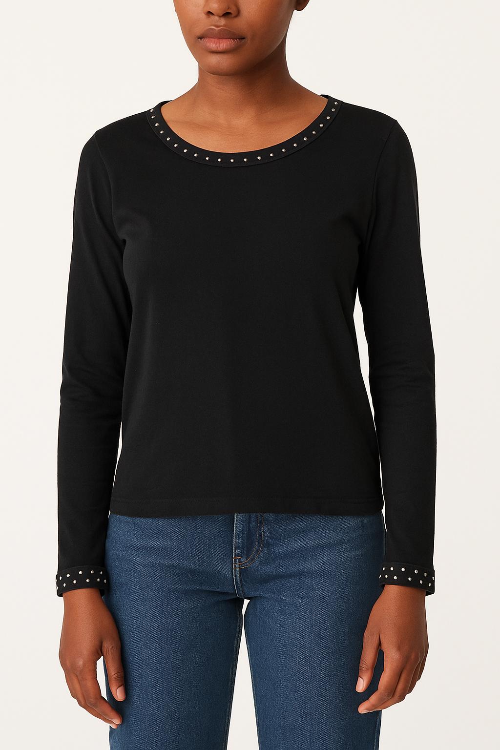 Tee-shirt Noir - Taille S/36