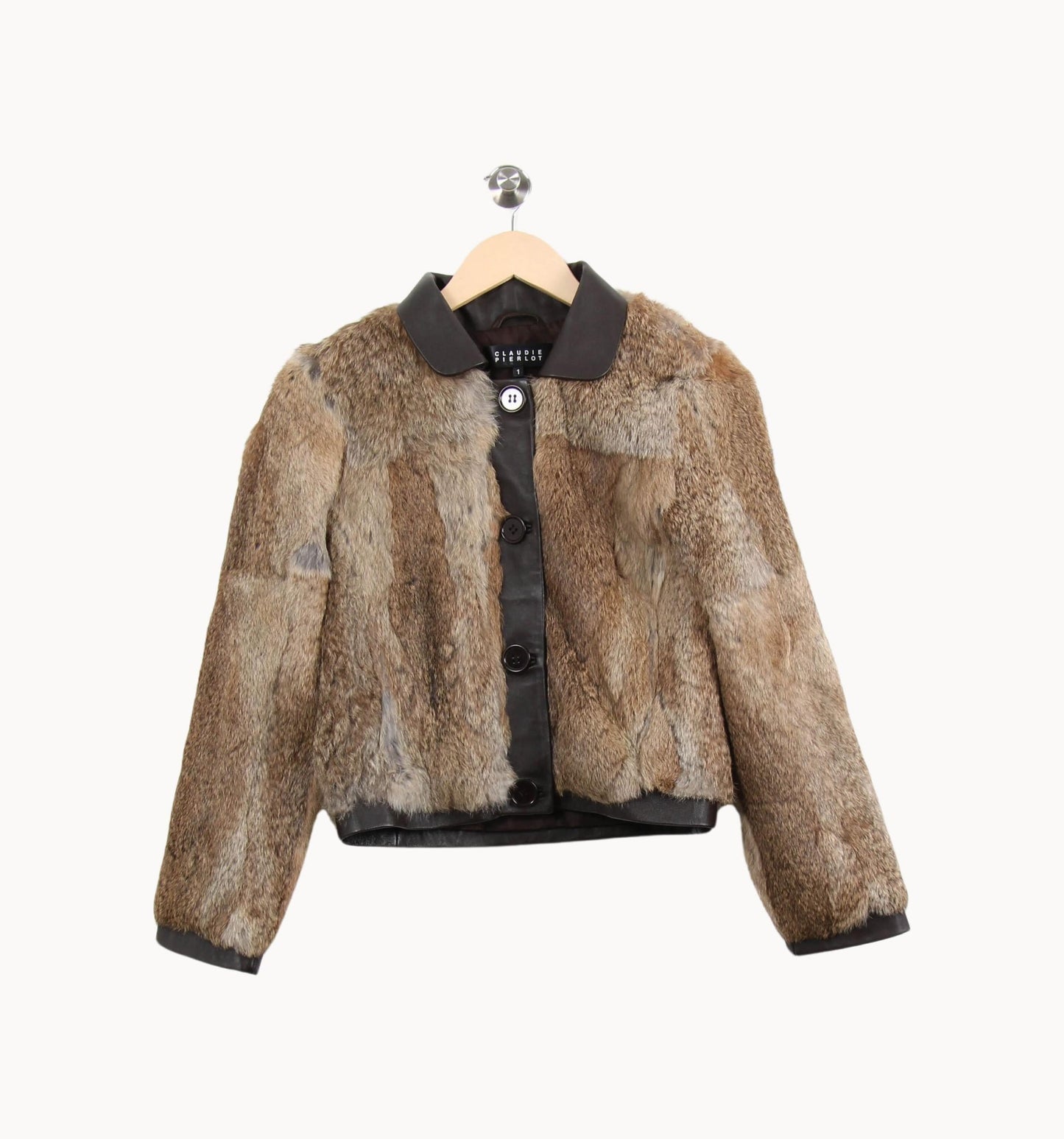 Veste Fourrure Marron - Taille S/36