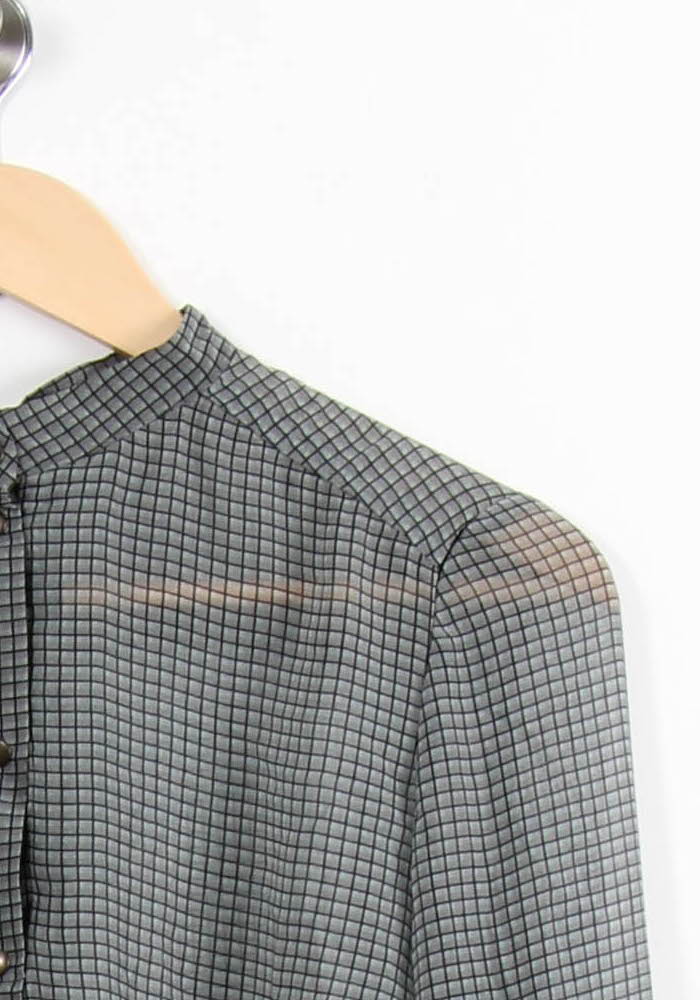 Blouse Noire et Blanche - Taille S/36