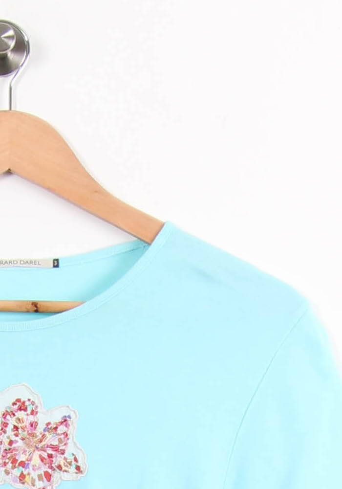 Tee-shirt Bleu - Taille L/40