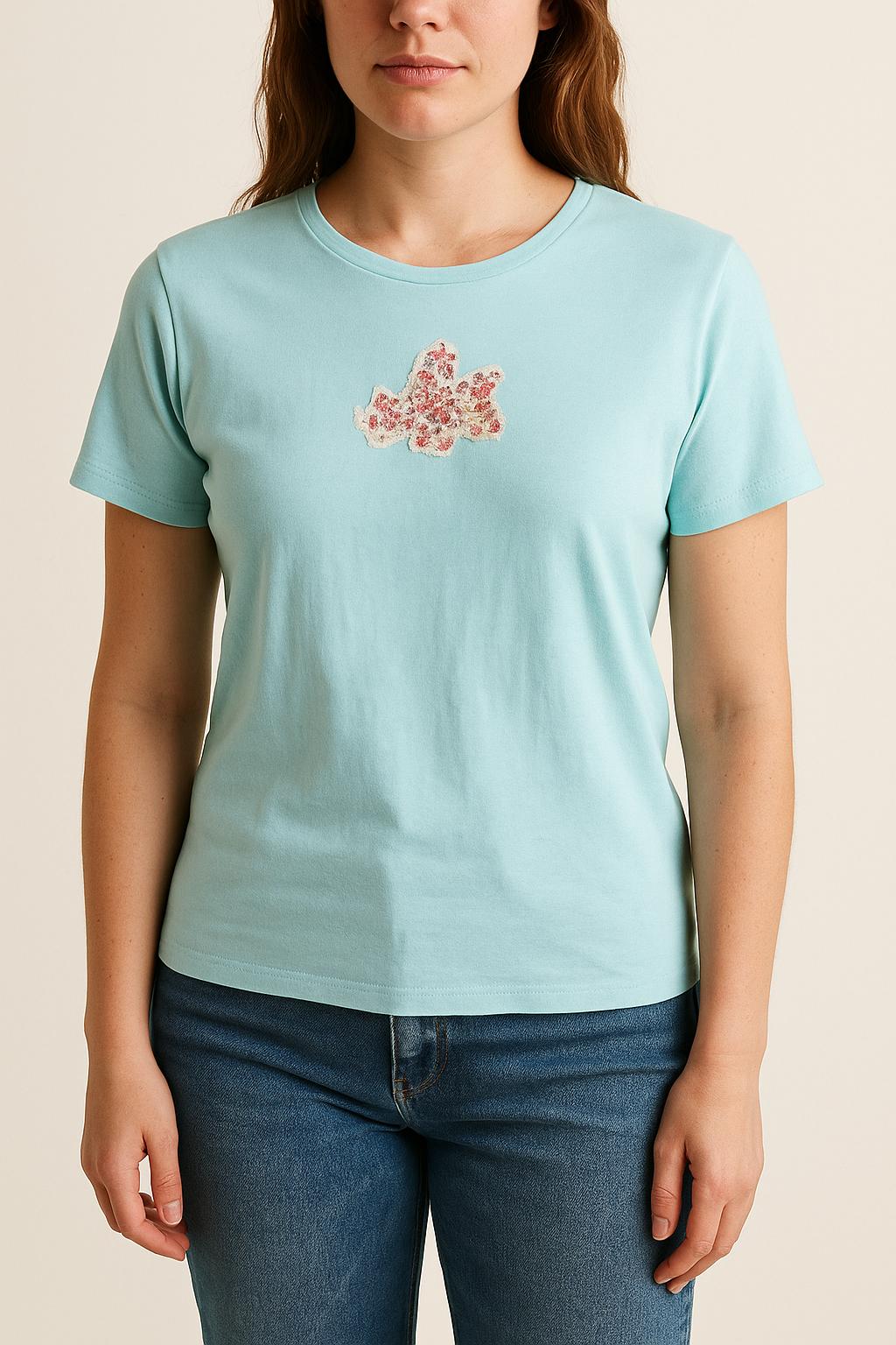 Tee-shirt Bleu - Taille L/40