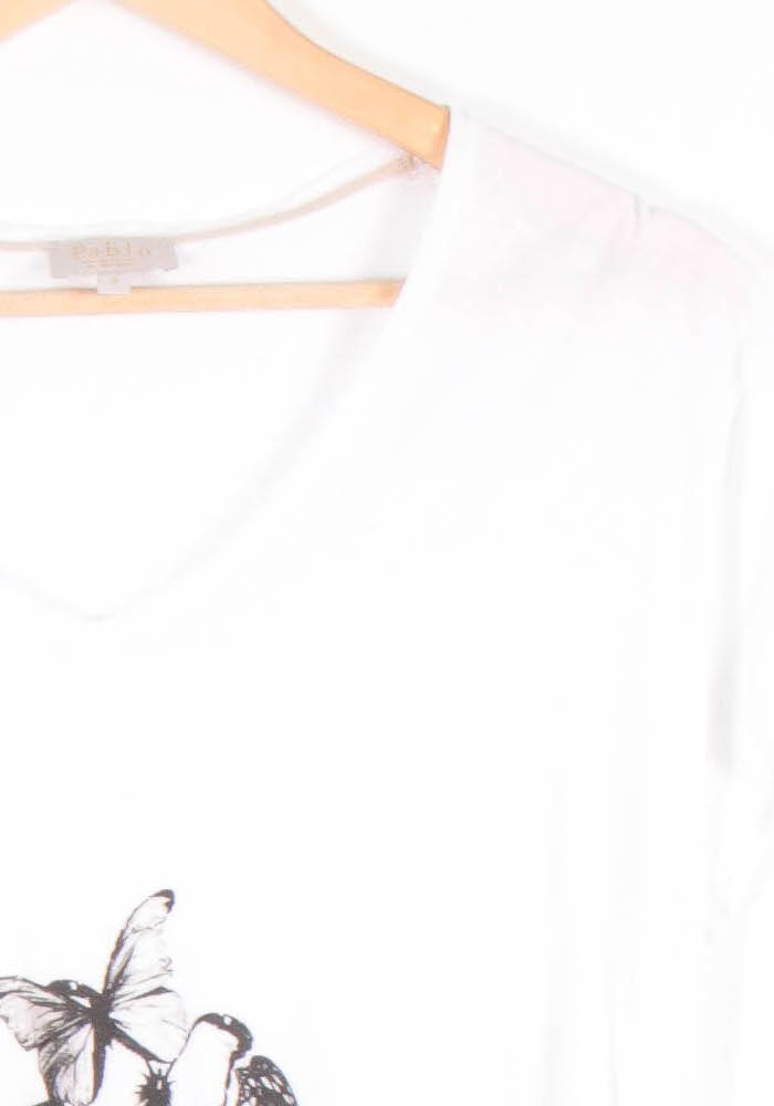 Tee-shirt Blanc et Noir - Taille L/40