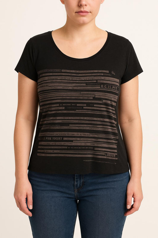 Tee-shirt Noir - Taille L/40