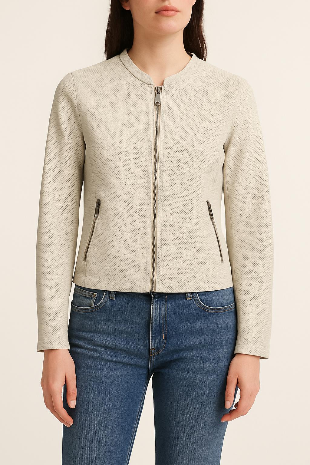 Blouson beige - Taille S/36