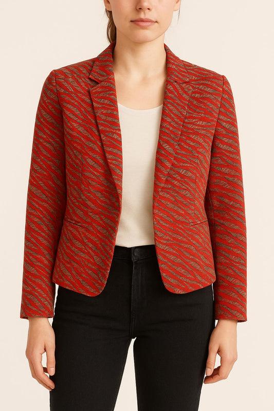 Veste Rouge et Noire - Taille S/36