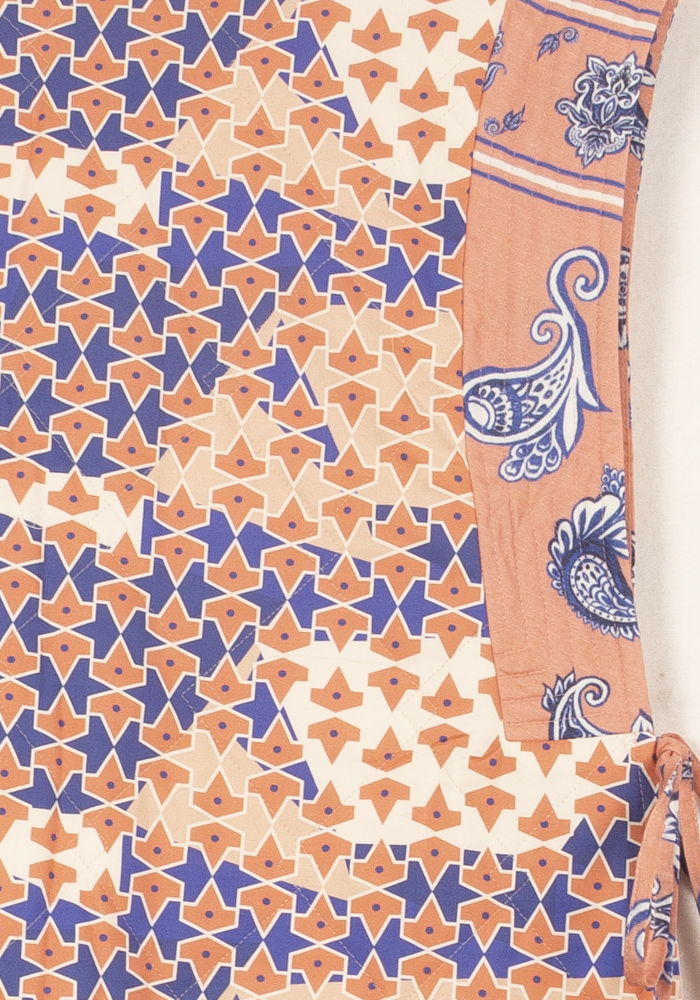 Robe Courte Rose et Bleue - Taille S/36