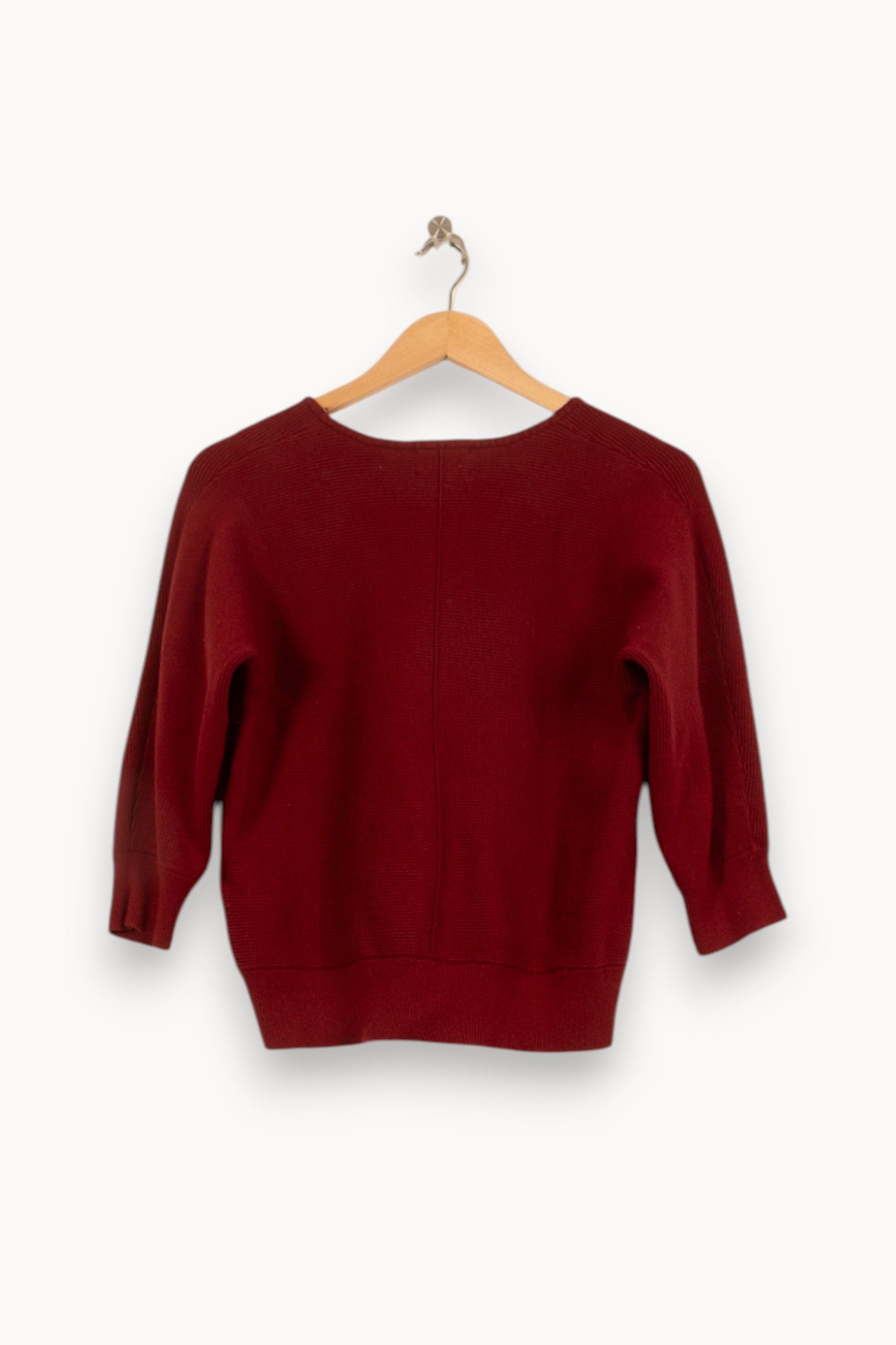 Pull Bordeaux - Taille S/36